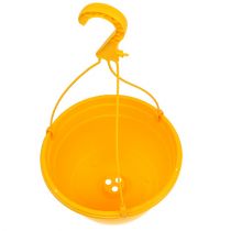 Artikel Hängeblumentopf Kunststoff Ø25cm Gelb für Balkon und Terrasse