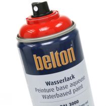 Belton free Wasserlack Rot Hochglanz Farbspray Feuerrot 400ml