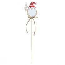 Artikel Blumenstecker Holz Weihnachten Wichtel 5x8cm 12 St