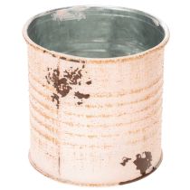 Artikel Metall Blumentopf Deko-Dose Lachs Ø8cm H7.5cm für Kräuter und Blumen