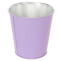 Artikel Metall-Übertopf 3er-Set Blumenmotiv in Pastellfarben 10 cm für Innenbereich