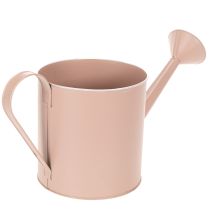 Artikel Blumentopf Zink Gieskannenform Ø16,5cm H17cm Altrosa für Innen und Aussen