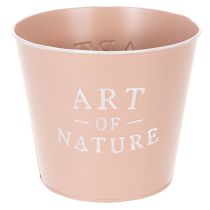 Artikel Zink-Blumentopf Altrosa Ø17,5cm H15cm Art of Nature
