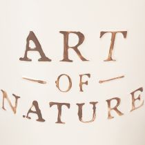 Artikel Blumentopf Metall Creme „Art of Nature“ Ø17,5 cm H15 cm