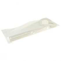 Artikel Blumentüte Rosen Geschenkverpackung Weiß 46cm 12 St