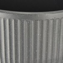 Artikel Bodenvase Kunststoff Pflanzgefäß Anthrazit Ø28cm H46,5cm