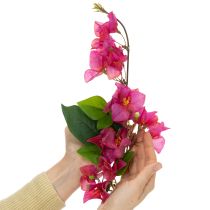 Artikel Künstlicher Bougainvillea-Zweig 100 cm Pink Grün für saisonale Dekoration