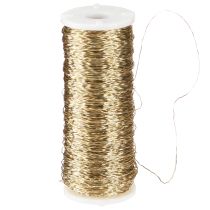 Artikel Bouilloneffektdraht 100g Gold