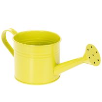 Artikel Bunte Giesskannen aus Metall Ø11cm H9,5cm, Tischdekoration, 8er-Set