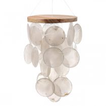Capiz Muschel Girlande - Windspiel Aus Perlmutt 180cm
