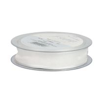Artikel Chiffonband Organzaband Dekoband Organza Weiß 15mm 20m
