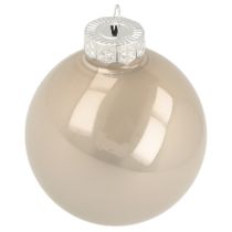 Artikel Christbaumkugel Kugel Glas Rosa Grau Ø60mm 24 St