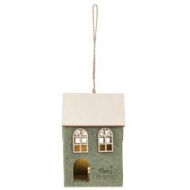 Artikel Filzhaus Christbaumschmuck Grün LED Deko 2er Set