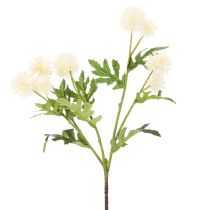 Artikel Kunstblume Chrysanthemen Bund Kunststoff cremeweiss 56cm 4 Stück für Innenbereich