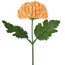 Artikel Künstliche Blume Chrysantheme Orange Ø7cm 18cm 4St
