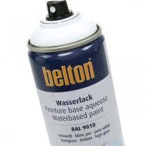 Belton free Wasserlack Weiß Hochglanz Spray Reinweiß 400ml