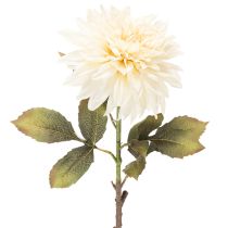 Artikel Künstliche Blume Dahlie aus Seidenstoff 68 cm cremeweiss