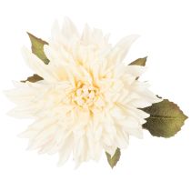 Artikel Künstliche Blume Dahlie aus Seidenstoff 68 cm cremeweiss