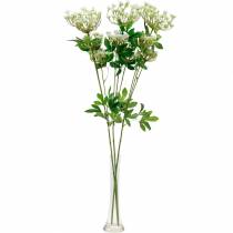 Artikel Wilde Möhre künstliche Wiesenblume 76cm weiss-grün 3 Stück