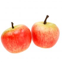 Artikel Deko-Äpfel aus Kunststoff 4 cm Ø rot-grün-gelb 24 Stück