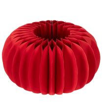 Artikel Wabenpapier Kürbis Dekoration Rot 34 cm 2 Stück