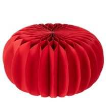 Artikel Wabenpapier Kürbis Dekoration Rot 34 cm 2 Stück