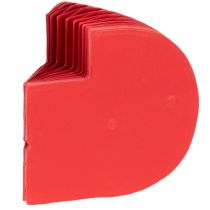 Artikel Wabenpapier Kürbis Dekoration Rot 34 cm 2 Stück