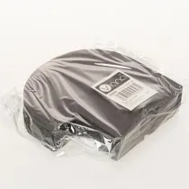Artikel Wabenpapier Kürbis aus Papier, dunkelgrau, 24 cm, 4er-Set