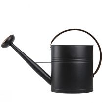 Artikel Dekorative Giesskanne Metall Schwarz Braun 60x19x38cm für Innen und Aussen