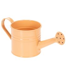 Artikel Deko-Giesskannen-Übertöpfe aus Metall, 8-teilig, 16,5x7 cm, Grün, Gelb, Orange, für Balkon und Küche
