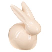 Artikel Keramik-Dekofiguren Hase 8,5 cm Gelb Grün Braun für Ostern 3er-Set