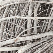 Artikel Deko Kranz aus Zweigen Ulme Weißgrau gewaschen Ø40cm