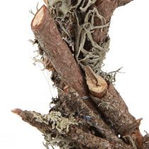 Artikel Deko Kranz Türkranz Naturkranz Eichenmoos Ø30cm Adventskranz Weihnachtskranz