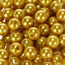 Artikel Deko-Kunststoffperlen Gold Ø10mm 115 Stück – Für Bastel- und Tischdekoration