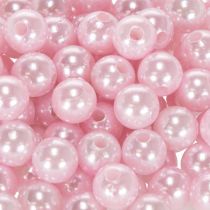 Artikel Deko-Perlen Kunststoff Rosa Ø10mm Bohrloch Ø3mm 115 Stück