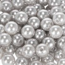 Artikel Dekorationsperlen Kunststoff Silber Ø10mm 115 Stück