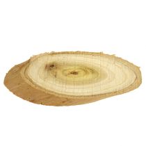 Deko Scheiben aus Holz oval 9-12cm 500g