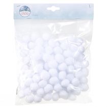 Artikel Deko Schneeball Mini Ø2cm Weiß Schneekugeln 320 St 4 Beutel