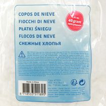 Artikel Deko-Schneeflocken aus Polyester Weiss 40g × 3 Stück