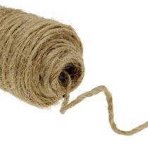 Artikel Deko-Schnur aus 100% Jute Ø 2,5mm x 120m Naturfarbe für Basteln und Dekoration