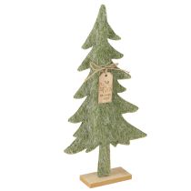 Artikel Deko Tannenbaum aus Filz mit Anhänger Grün H32cm 3 St