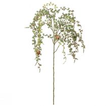 Artikel Deko Zweig Lärche mit Zapfen, Grün, Winterdeko 93cm, verschneit, künstlicher Weihnachtszweig