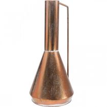 Deko Vase Vintage Deko Kanne Kupferfarben Metall Ø26cm H58cm