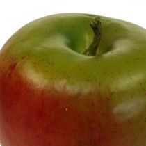 Deko Apfel Rot Grün, Deko Obst, Lebensmittelattrappe Ø8cm