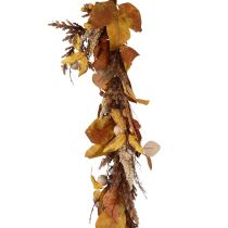 Artikel Deko Girlande Herbstgirlande, Pflanzengirlande bunte Herbstblätter Deko 195cm