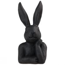 Artikel Deko Osterhase Schwarz Hasenbüste Osterdeko 22,5cm