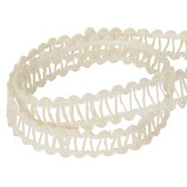 Artikel Dekoband Jute Cremeweiss 15 mm x 15 m Geschenkband
