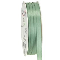 Artikel Dekoband Taftband Geschenkband Grün Salbei 10mm 50m