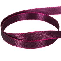 Artikel Dekoband glänzend Taftband 10mm 50m Berry für Geschenkdekoration