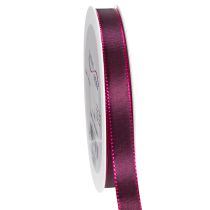 Artikel Geschenkband schmal Taft 15mm 50m Berry für Dekoration und Geschenkgestaltung